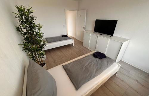 bookandstay24 com Dietzenbach 2 Zimmerwohnung mit Balkon, Küche und Parkplatz - Foto 10