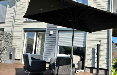 Wood&Stone - Modernes Haus in Seenähe am Tankumsee mit Terrasse, Outdoorküche, Kamin, Homeoffice Bereich & voll ausgestatteter Küche im Naherholungsgebiet - Foto 74