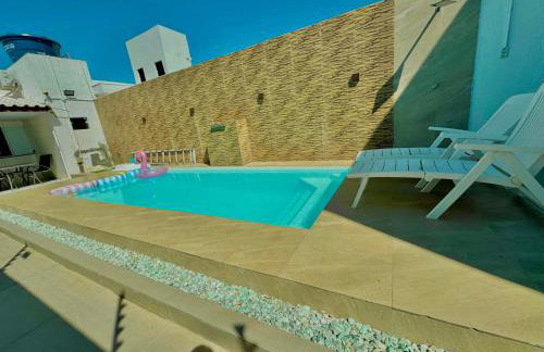 Bela acomodação em jacuipe com churrasqueira, piscina, mesa de sinuca e três quartos, dois sendo suítes! Além de muito espaço por toda a área! - Foto 31