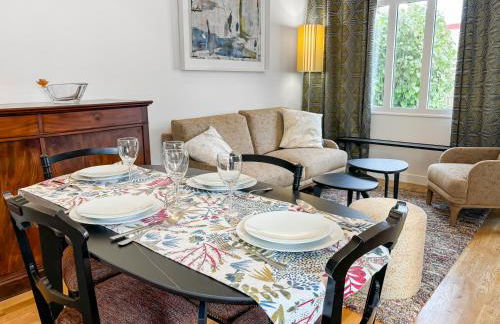 Maison plein pied proche de Paris, 1 chambre capacité 4 personnes, Parking privé, Terrasse privée - Foto 10