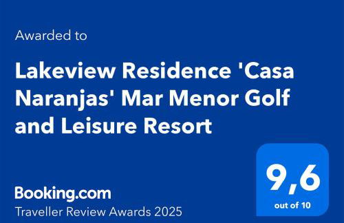 Lakeview Residence 'Casa Naranjas' Mar Menor Golf and Leisure Resort - Foto 23