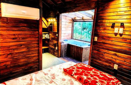 Cabana com banheira na colina - Foto 10