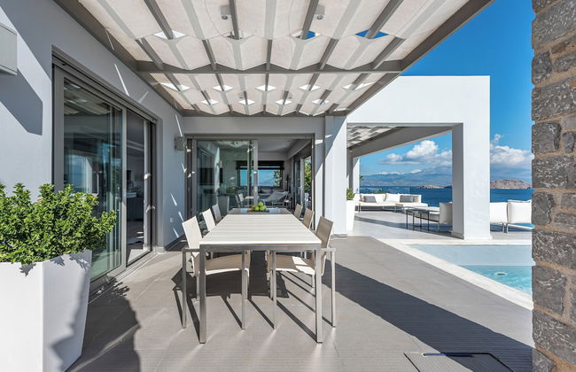 Welcome to Villa Soligia! Beach Front Villa Large Private Pool Amazing Sea View - Foto 29