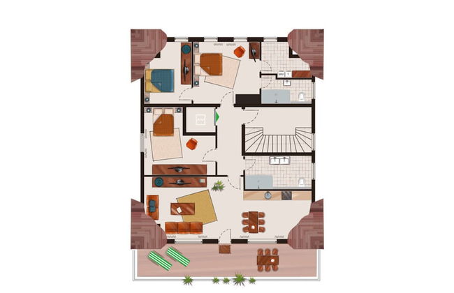 Penthuus Modern Retreat - Foto 12