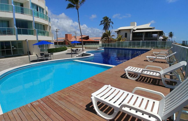 Areias do Mar Tranquilo com Varanda A317 - Foto 10