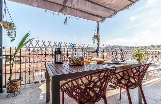 Sea View Panoramic Apartment With Terrace Wifi and Parking - Foto 11