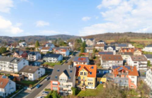 Komfort küsst Natur Skyline Ferienwohnung bei Aschaffenburg - Foto 35
