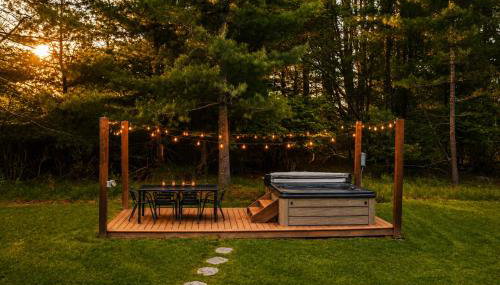 Hot Tub, Pond, 2 Fire Pits Mural Art Cabin - Foto 3