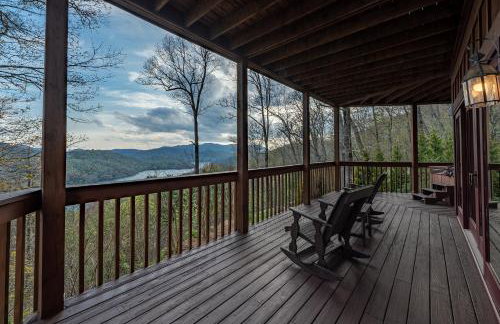 MoonShadow Lakeview Cabin-3 Story Nantahala Lake - Foto 6