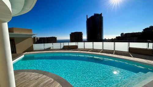 Luxueux Studio Neuf - Frontière Monaco - Piscine - Parking privé - Foto 4