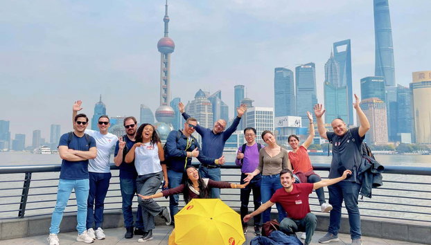 Free tour por Shanghái - Foto 5, Foto ante el skyline de Shanghái