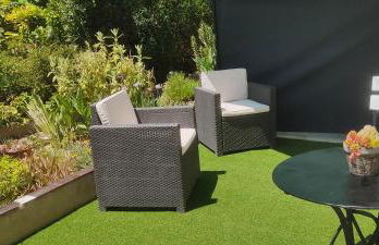 Bel appartement cosy indépendant, jolie terrasse - Foto 9