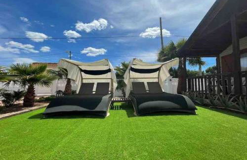 Villa las palmeras bonita casa con piscina privada - Foto 26