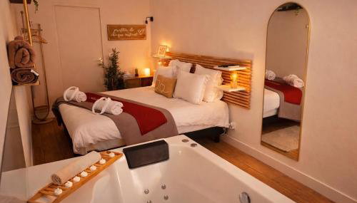 Perle Dazur Jacuzzi Suite Parking Prive 5min Mer - Photo 4