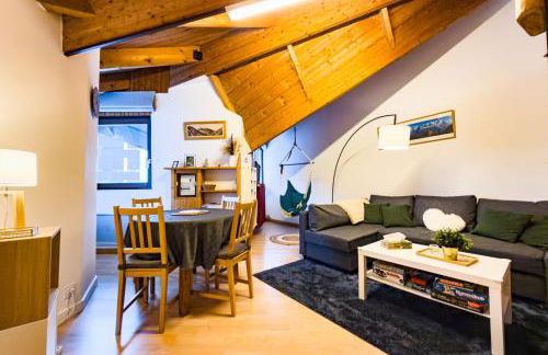 Bright studio with a view of Mont Blanc - Foto 1