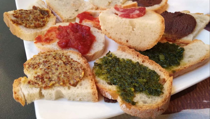 Tasting typical products