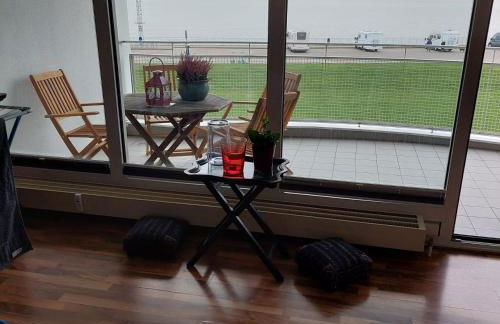 Studio mit Meerblick und großer Loggia - Direktzugang zur Nordsee - Foto 13