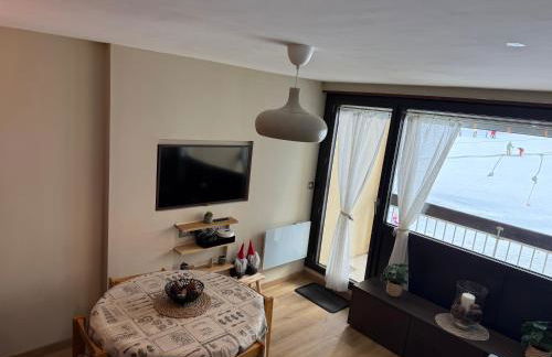 Appartement Les Chalmettes 4 Personnes au pied des Pistes Wifi - Balcon - Parking - Photo 6