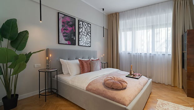 Vibrant & Spacious 3BR Condos on Amzei Square - Foto 4, Habitación