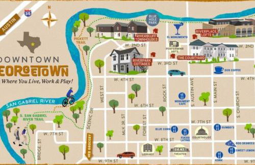 Remodeled 4BR 2BA Steps from Georgetown Square - Foto 41