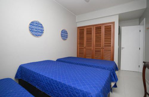 Apartamento Praia do Tombo Guarujá 120m do mar - Foto 23