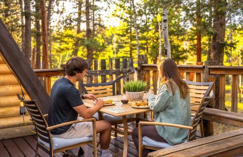 Timber A-Frame, Large Deck, Hot Tub, Fireplace - Foto 12