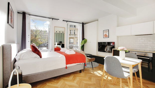 Welcoming Studio for 2 People - Bastille - Foto 5, Habitación