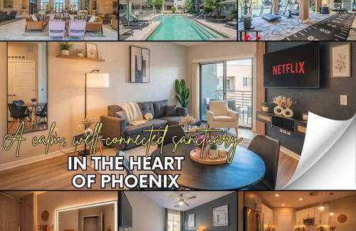 Bright 1BR Uptown Biltmore Gym Pool Parking WD - Foto 1