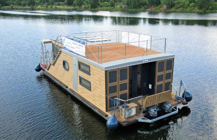 Houseboat Water King apartament pływający dom na wodzie łódź Hausboot 7 os - Foto 4