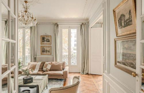 AC 3bds Apt with arc de triomphe view & terrace - Foto 48