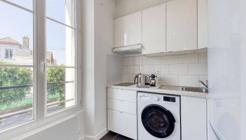 Le Scandi Bleu - Proche Gare Corbeil - Cozy Houses - Foto 3, stove, toaster