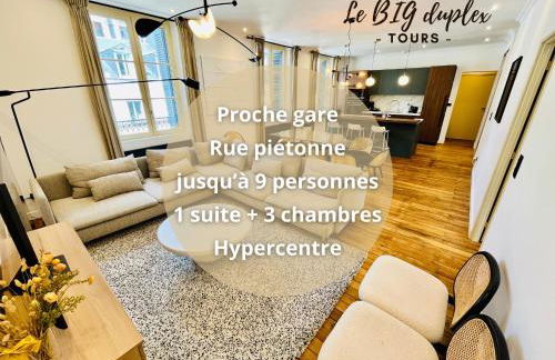 Le BIG duplex, hypercentre, 4 chambres, spacieux - Photo 1