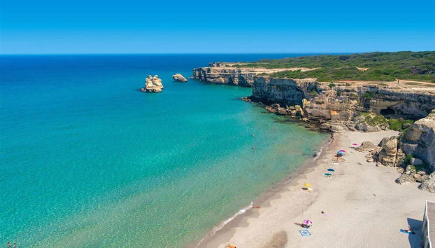 in Torre Dell Orso With 2 Bedrooms and 1 Bathrooms - Foto 4, Habitación