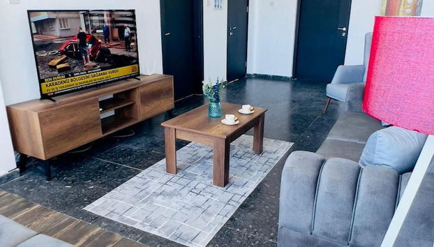 Cozy Sea View Retreat 1 min to Beach in Kyrenia - Foto 5, Habitación