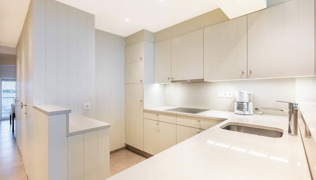 Apartment on Belgian Coast With Sea Views - Foto 4, Cocina privada