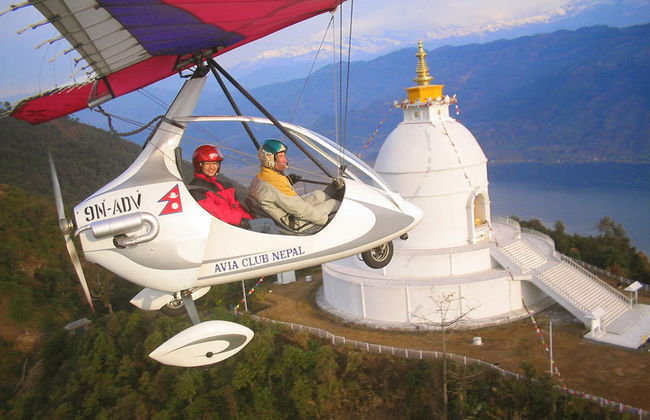 Valle de Pokhara desde un ultraligero - Con traslados - Foto 1