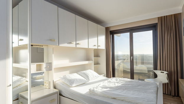 Corner Apartment With Frontal sea View - Foto 3, Habitación