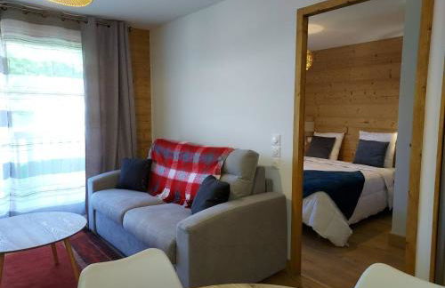 Appartement cosy 4* pied de pistes avec balcon et parking à Valmorel - FR-1-356-502 - Photo 1