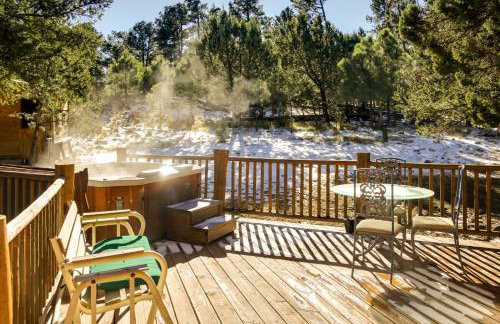 Lacys Log Cabin Alto Home with Mountain Views! - Foto 23