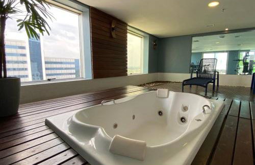 lindo flat no mercure - Foto 48