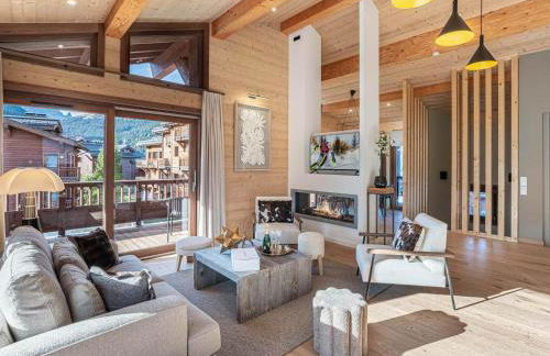 Chalet mitoyen exceptionnel à Courchevel 1650, 4 chambres en suite, animaux admis - FR-1-563-137 - Foto 15