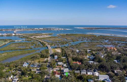 Downtown St Aug Home by Fountain of Youth Pool Spa by Beach Add Golf Cart - Foto 62