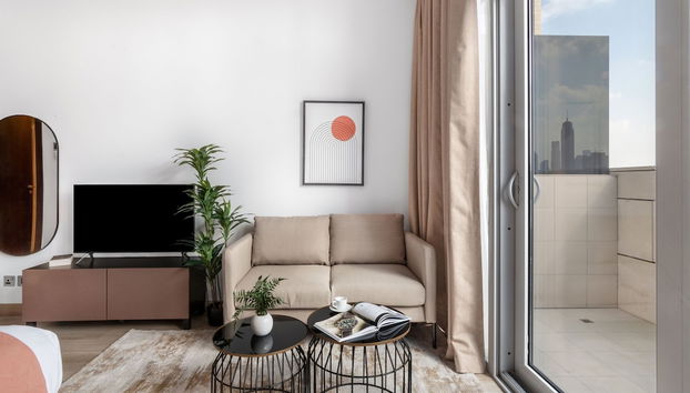 Silkhaus Cozy Studio In Difc Burj Khalifa View - Foto 2, Habitación