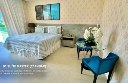 Pearly House 5 Suites Close to the Beach in Guarajuba Paradise of the Sea Condominium - Photo 31