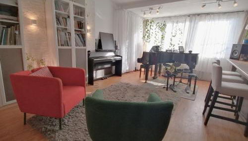 Lovely central flat with grand piano, family friendly - Foto 4