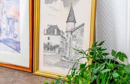 Appartement cosy avec terrasse, accès gare Dijon à pied - Foto 24