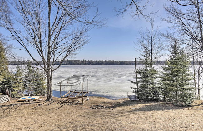Lakefront Escape with Fishing Pier and Snowmobiling! - Foto 40