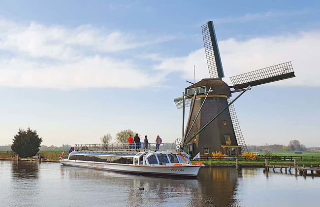 Balade en bateau aux lacs Kaag et ses moulins - Photo 1