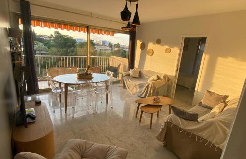 Appartement Juan-Les-Pins, 4 pieces, 80m2, Residence Luxe Piscine Tennis - Foto 7