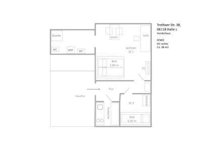 Appartement "Hannes" inklusive Parkplatz - Foto 12